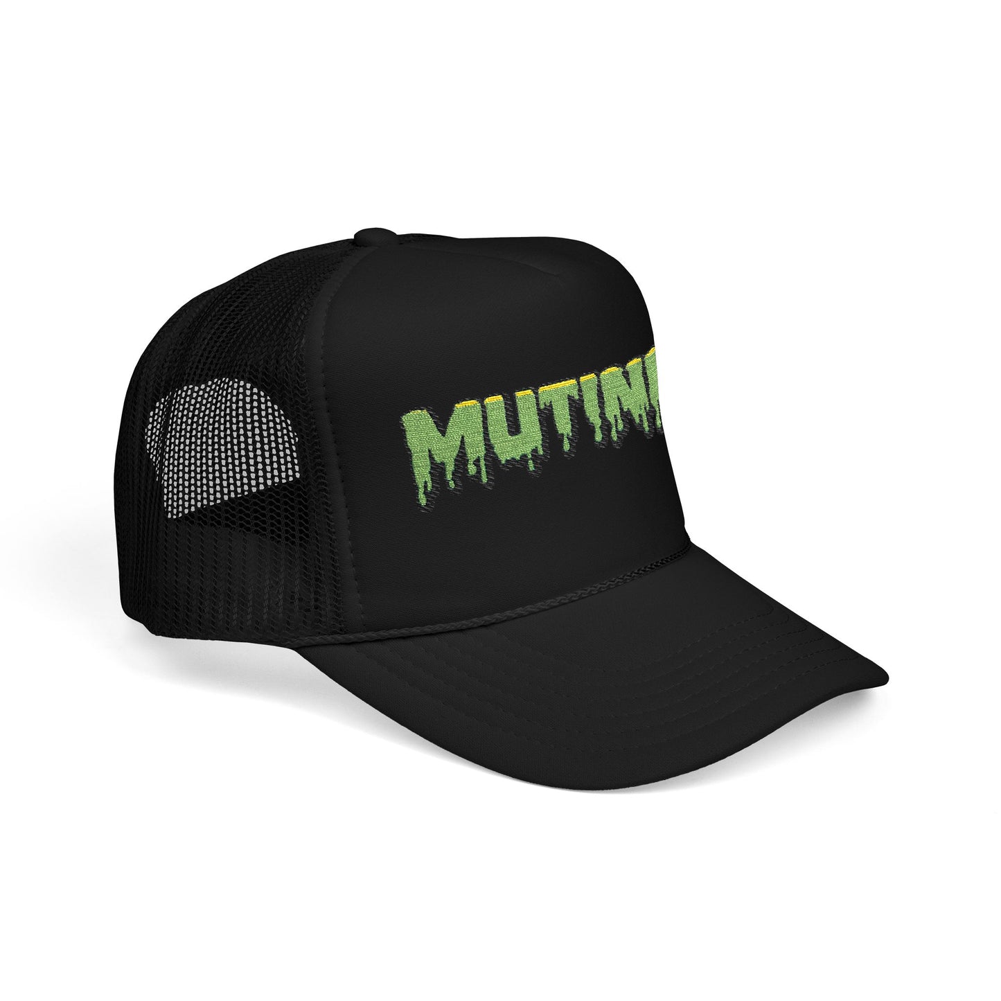 Unique Foam Trucker Hat - Custom Embroidery, Perfect for Festivals, Outdoor Activities, Gifts, Casual Wear, Streetwear